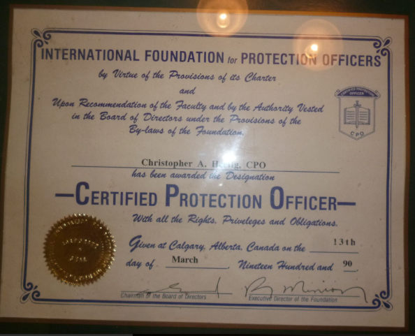 What Is A Certified Protection Officer